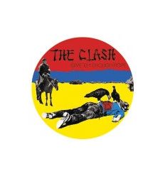 Button Badge 25 mm The Clash - The Clash - Give 'Em Enough Rope