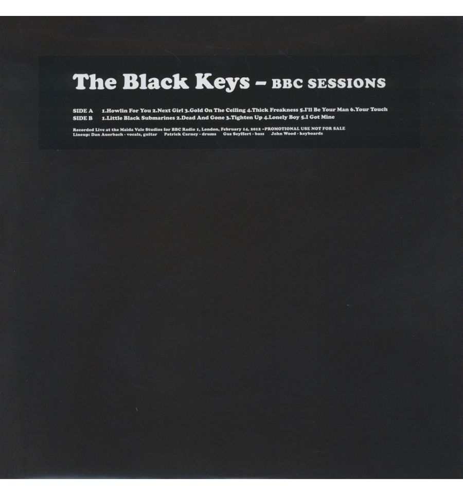 The Black Keys Bbc Sessions Vinyl Maniac Record Store Shop