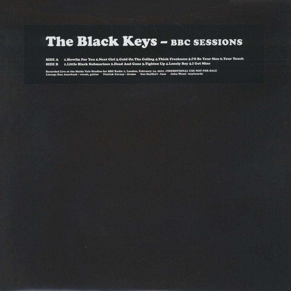 The Black Keys Bbc Sessions Vinyl Maniac Record Store Shop
