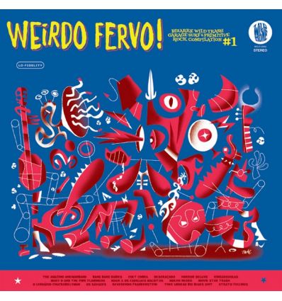 Weirdo Fervo : Bizare Wild Trash Garage Surf & Primitive Rock Compilation 1 LP (Vinyl Maniac - record store shop)