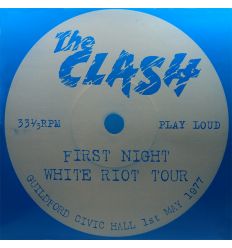 The Clash - First Night White Riot Tour (Vinyl Maniac - record store shop)