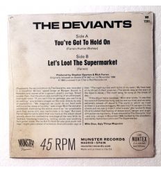 Deviants - You've Got To Hold On (45 tours, 7", Single)