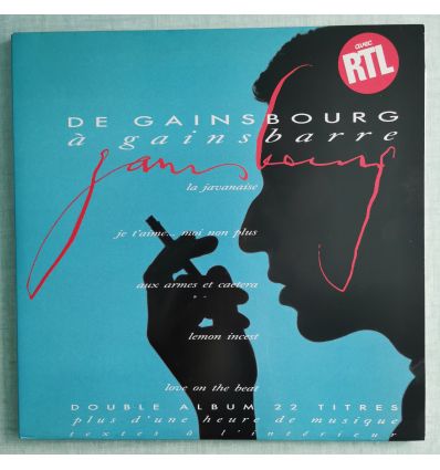 Serge Gainsbourg - De Gainsbourg À Gainsbarre (Double 33 tours Compilation)