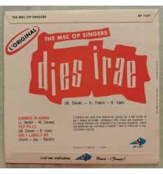 The Mec Op Singers -Dies Irae (1966, 45 tours, 7", Single) garage rock beat