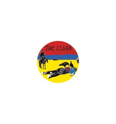 Button Badge 25 mm The Clash - The Clash - Give 'Em Enough Rope