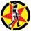 Badge 25 mm Vinyl Maniac - The Clash - Red Star Market Clash
