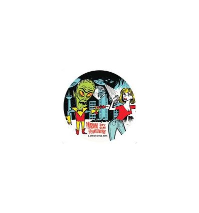Badge 25 mm Vinyl Maniac - Music From Planet Earth 1
