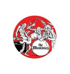 Badge 25 mm Vinyl Maniac - The Mummies