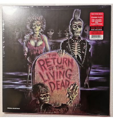 The Return Of The Living Dead (Black & Blood Red color, BO de film, 33 tours)