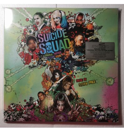 Steven Price - Suicide Squad (BO Film, Green & Purple LP, 33t vinyl)
